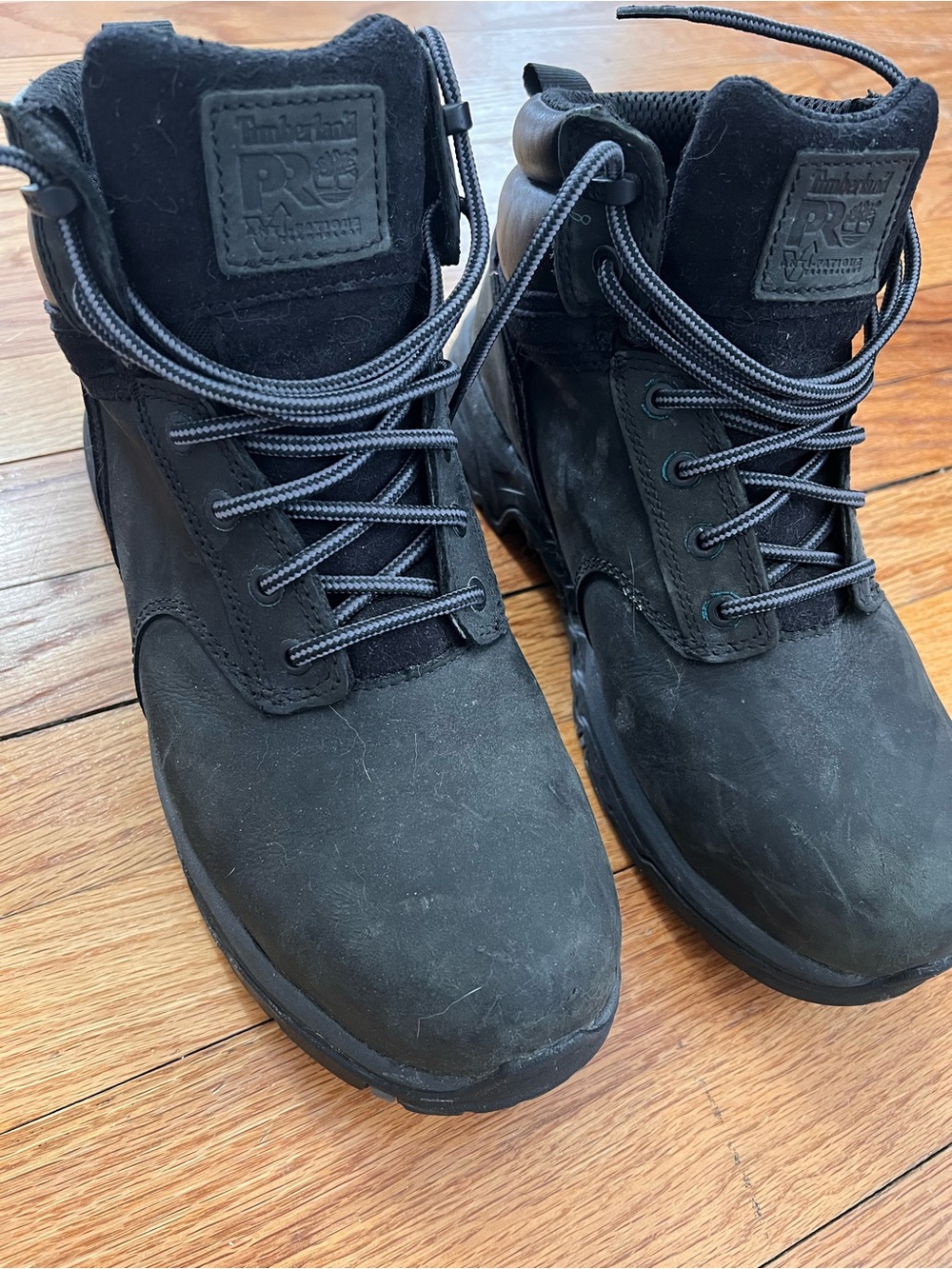 Timberland PRO Men's Black Lace-Up Work Boots